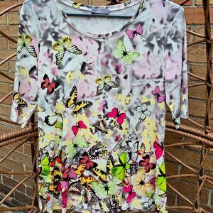 Stunning Butterflies BASLER T-shirt S/M